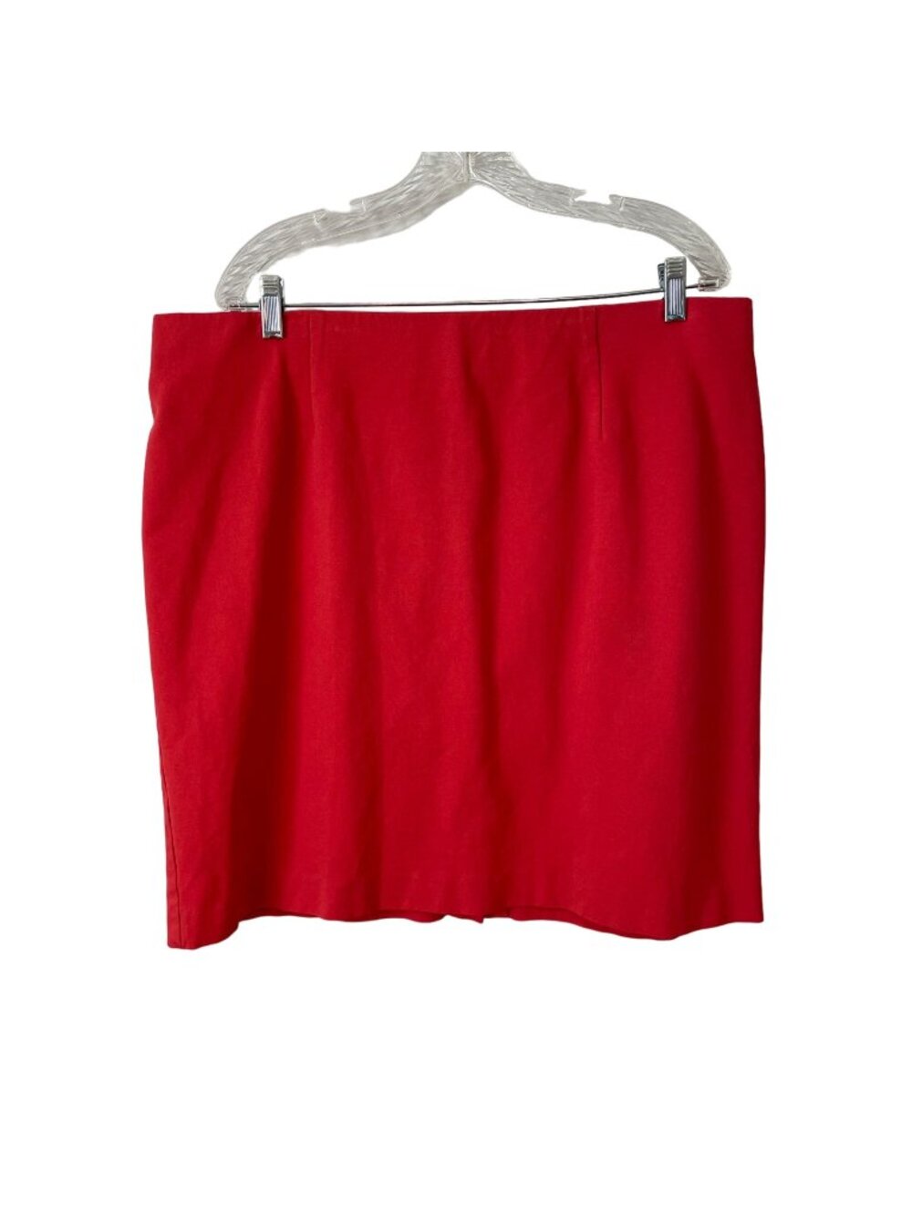 J. Jill Women's Red Pencil Skirt XL Tall